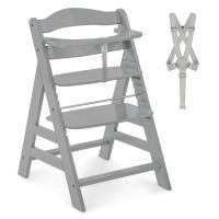 Hauck Alpha+ dřevěná židle, grey
