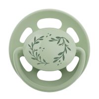 NIP CHERRY PREMIUM line šidítko, kaučuk,velikost 2 (6m+), 2ks, green/brown (2)