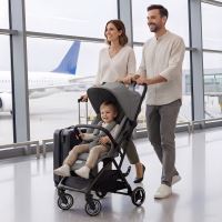 Hauck Cestovný kočík Fly N Care s funkciou automatického skladania Stone (25)