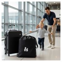Hauck Cestovný kočík Fly N Care s funkciou automatického skladania Sage Green (22)