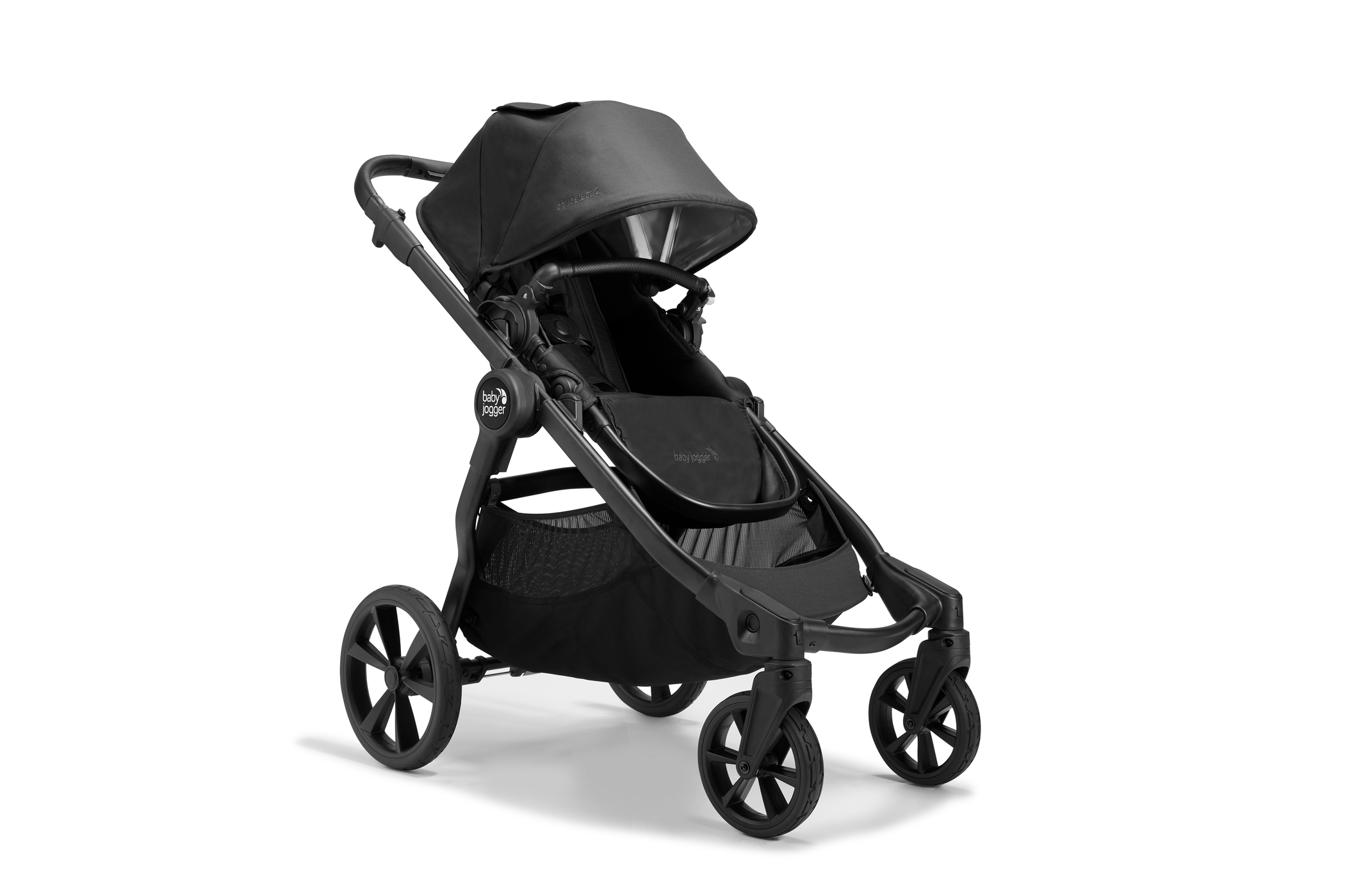 BabyJogger CITY SELECT 2 - TENCEL - LUNAR BLACK/madlo