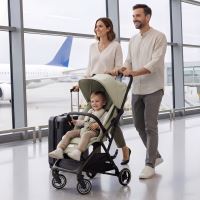 Hauck Cestovný kočík Fly N Care s funkciou automatického skladania Sage Green (23)