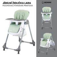 Bomimi LARA jedálenská stolička green (10)
