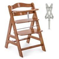 Hauck Alpha+ dřevěná židle, walnut