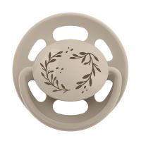 NIP CHERRY PREMIUM line šidítko, kaučuk,velikost 2 (6m+), 2ks, green/brown (1)