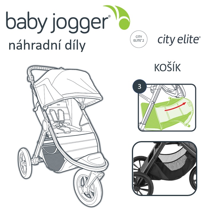 Babyjogger košík city elite 2