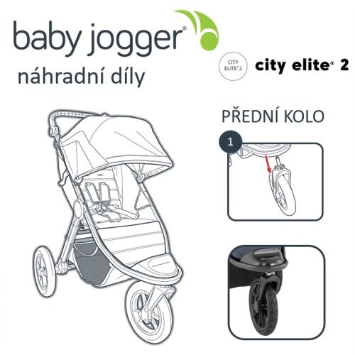 BabyJogger KOLO predné CITY ELITE 2