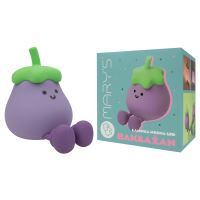 Mary's LED silikónové nočné svetlo - baklažán